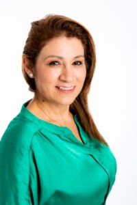 Susana Pérez, founder and master aerial yoga instructor at Yoga Aéreo New Zealand in Browns Bay, Auckland